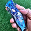 Cuchillo bolsillo plegable acero inox 8.5"