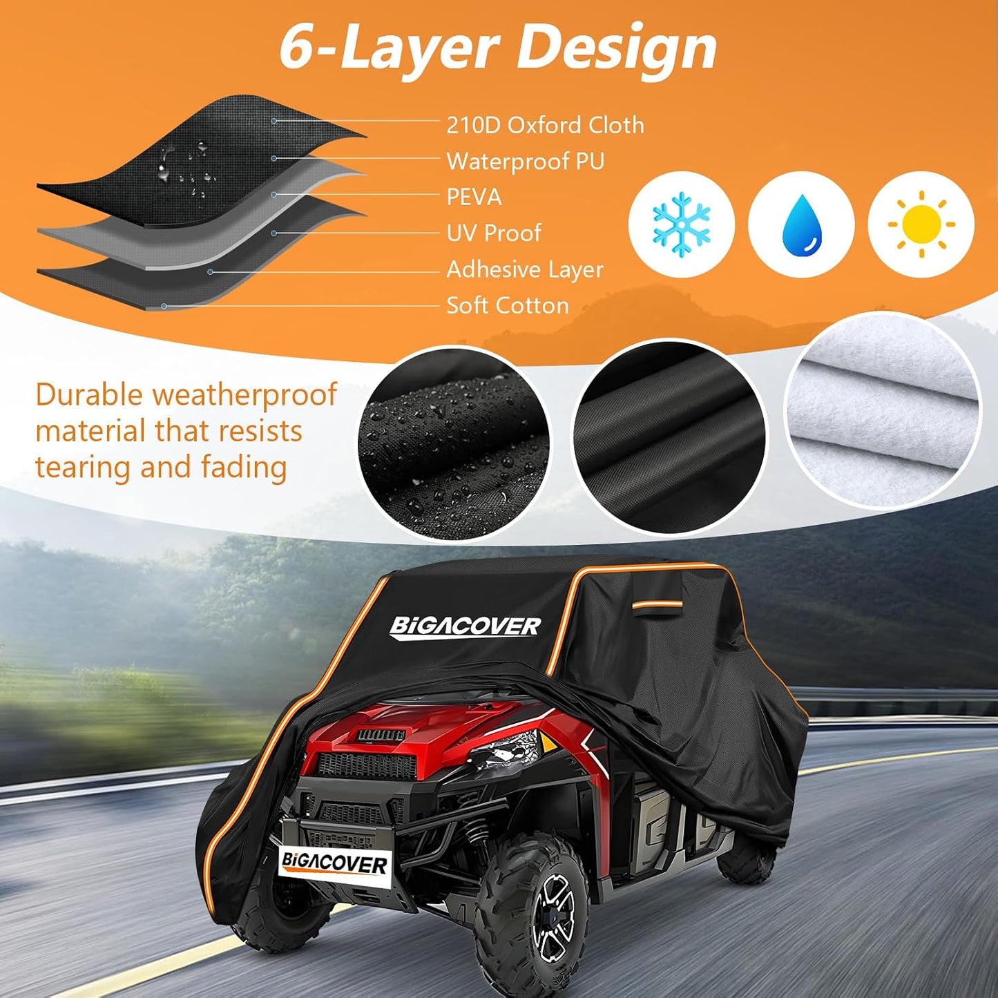 Cubierta UTV 4-6 plazas Polaris Ranger Crew XP