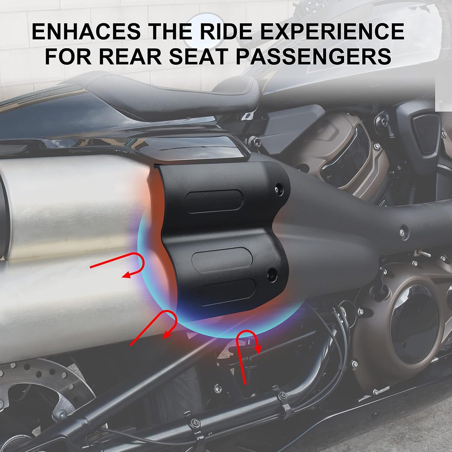 Cubierta térmica pasajero trasero Harley Sportster S