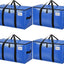 Bolsas mudanza resistentes asa fuerte 4uds azul