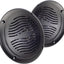Altavoces exteriores 5pulg doble cono 25W comp marinas RV negro