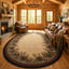 Alfombra ovalada Lodge Mount Le Conte 5x3x7x3ft