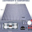 Manta Picnic Gingham Impermeable 80x60pulg Extra Grande