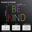 Letrero neón «Be Kind» para decoración pared dormitorio