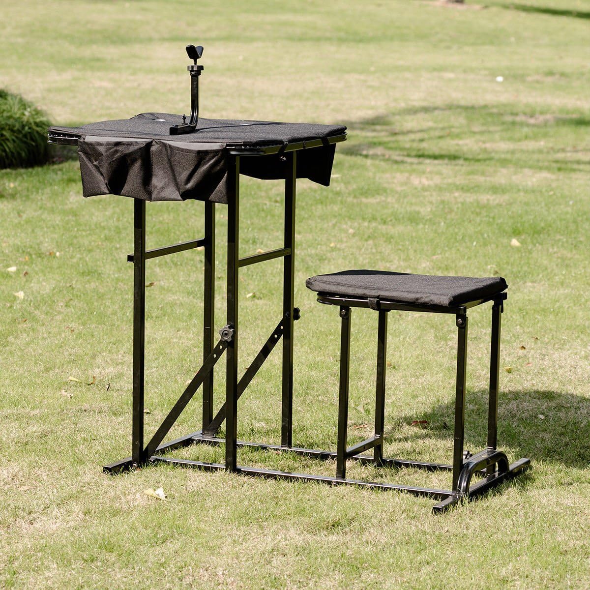 Banco tiro plegable mesa ajustable asiento acolchado