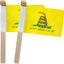 Banderas pequeñas de mano 5x8pulg 12 pzas