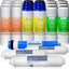 Filtro agua 5 etapas 100GPD repuesto RCC1P blanco