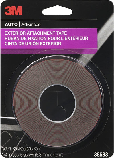 Cinta fijación exterior 3M 0.25" 5pies 24uds