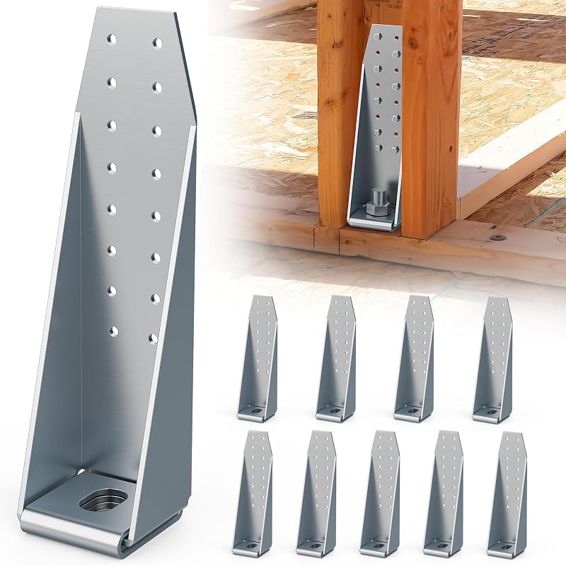 10 Pzas Accesorios Acero Galvanizado Tensión Plata