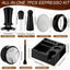 Kit de 7 accesorios para espresso de 51/58/2.087 pulgadas con resorte, calibrado, herramienta y embudo de dosificacion