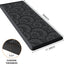 Tapete cocina 17.3x39pulg espuma pie antideslizante negro