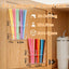 2 Soportes Popotes Acrílicos para Puertas Gabinete Reutilizable