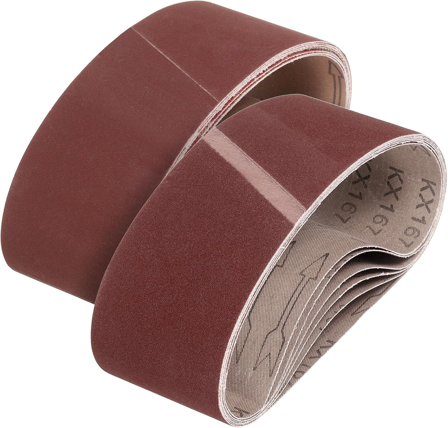 Cinturones lijado 2.5x14pulg 80-400grano aluminio carpintería