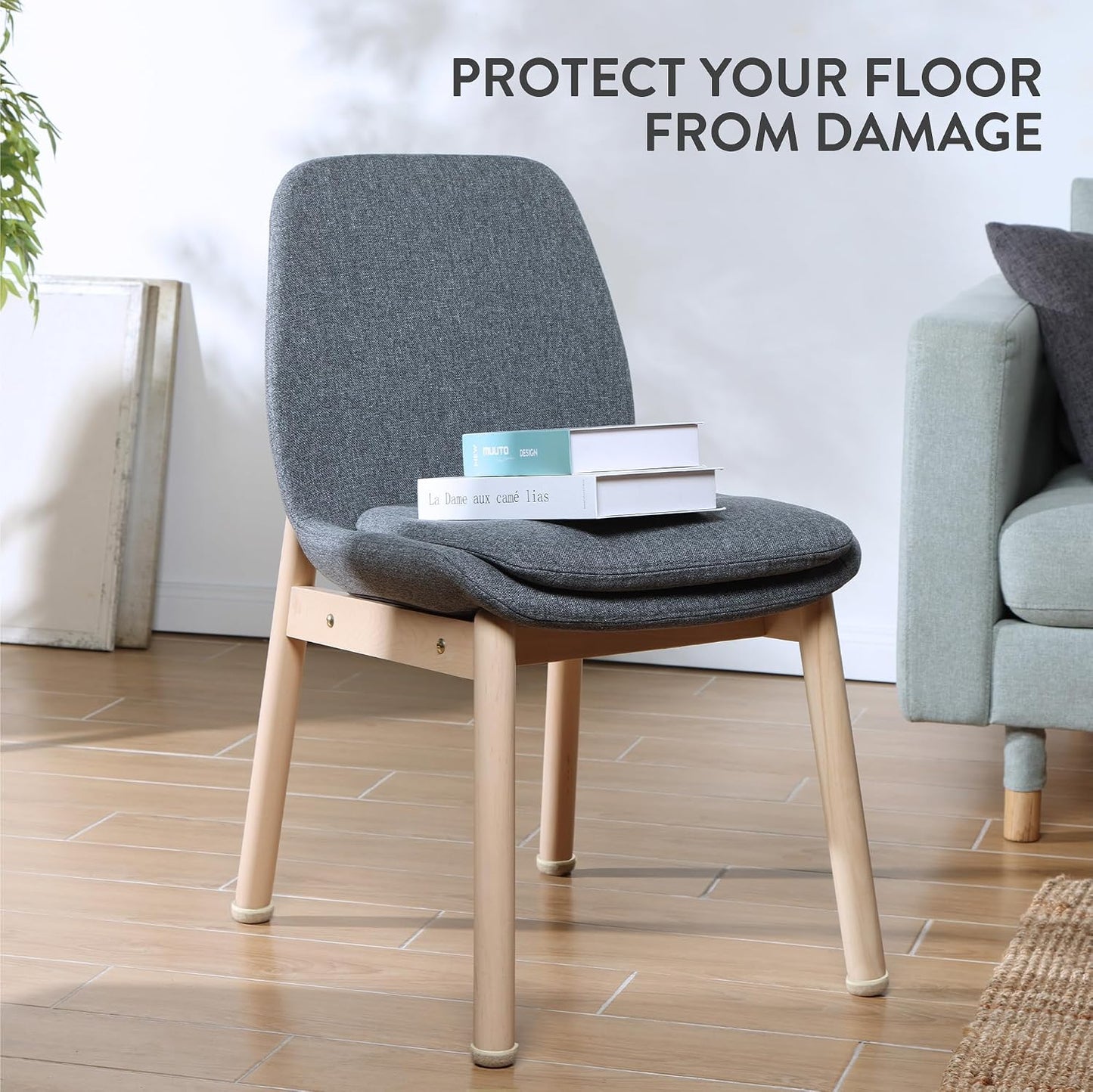 Almohadillas fieltro para patas muebles proteccion piso madera dura