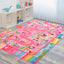 Alfombra infantil educativa antiderrap lavable