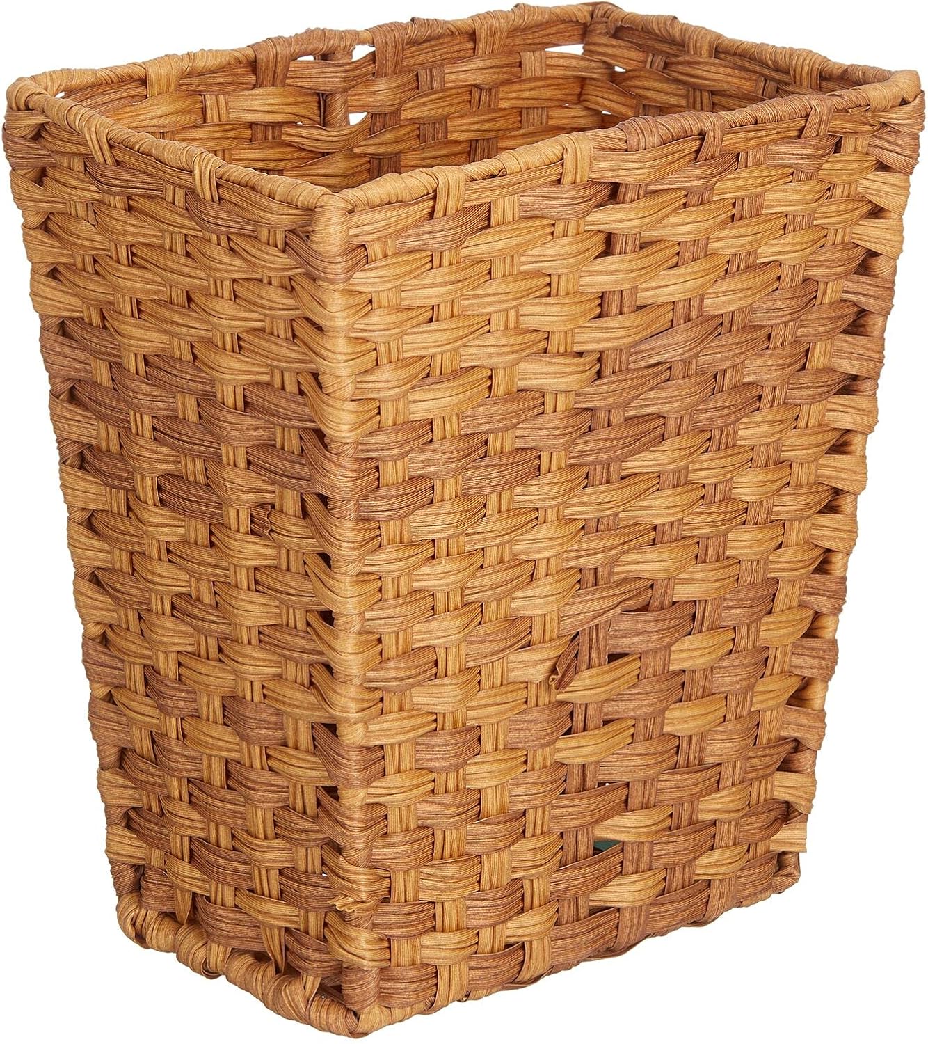 Cubo basura tejido decorativo para dormitorio baño cocina
