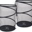 2 Cestas Malla Plegable para Ropa Sucia 26x18x18"