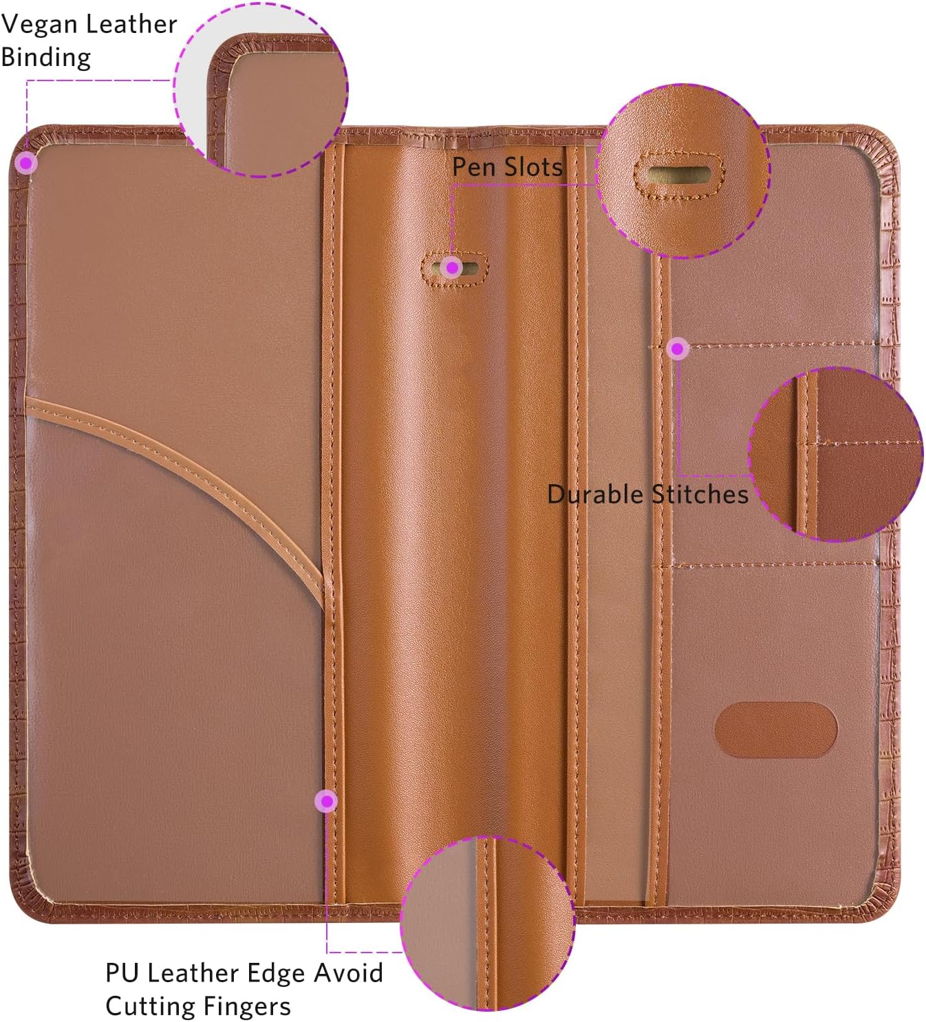 Estuche magnético guantera auto con licencia y tarjetas