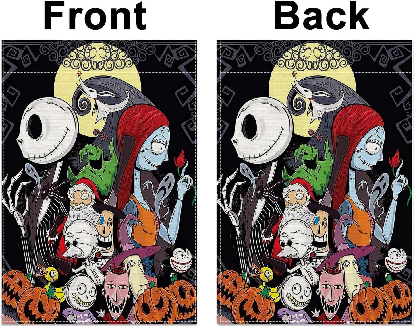 Bandera Halloween jardín 12.5x18" decoración exterior