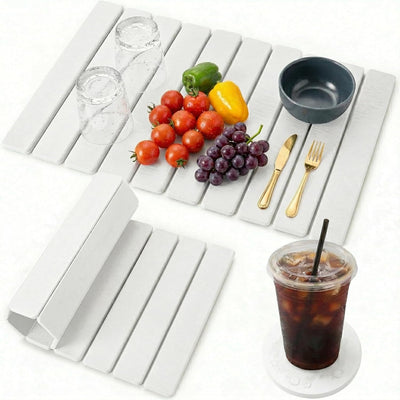 Tapete piedra secado rápido plegable para encimera cocina