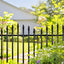 Valla jardín metal 81x61cm 5 paneles 3mt anti animales