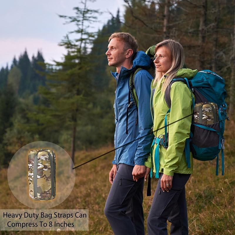 Manta Woobie Camuflaje Aislante para Acampar Amarillo