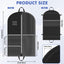Bolsa colgante ropa baile con bolsillos impermeable plegable