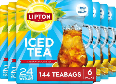 Bolsas té helado Lipton sin azúcar 144uds cero calorías