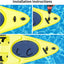 Manijas para kayak y canoa con cuerda y ojos de cuero
