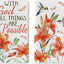 Set 2 Paños Cocina Religiosos con Dios Hibisco