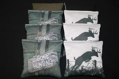 Set 8 bolsas Cornhole rellenas tamaño reglamentario