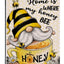 Bandera decorativa jardín 12x18" Gnomo Bumble Bee