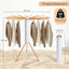 Estante secado ropa plegable 16 brazos color blanco 50lb