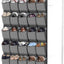 Organiz. zapatos 35 bolsillos colgante puerta negro