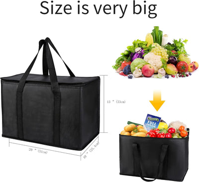 Bolsa térmica viaje avión para comida caliente catering