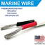 Cable marino 14/2 dúplex cobre estañado 25pies