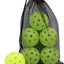 Pelotas Pickleball 40 Agujeros Elásticas Duras para Paddles