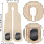 Gancho para bolso automóvil reposacabezas beige pack