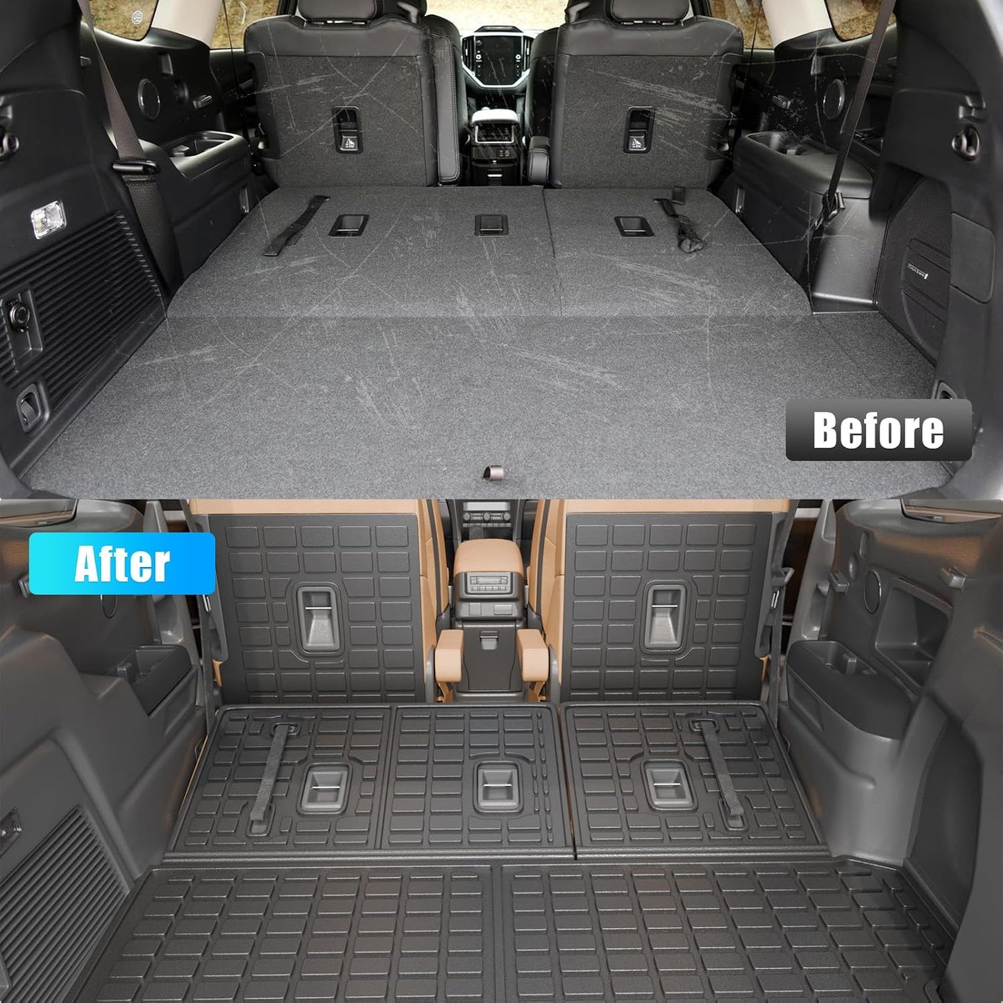 Alfombrilla protectora trasera Subaru Ascent 2019-25