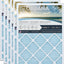 6 Filtros Aire MERV 11 para Horno CA 18x30pulg Hogar Oficina