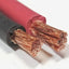 Cable AC/DC 8 AWG flexible cobre puro 250pies negro rojo