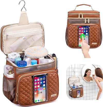 Bolsa aseo resistente agua para dormitorio universitario
