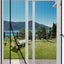 Puerta mosquitera magnética 64x81" poliéster resistente