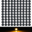 100 Focos LED Ámbar 3 Diodos Luces Gálibo Laterales