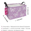 Cesta almacenamiento rectangular para juguetes, libros, ropa