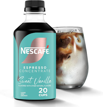 Concentrado espresso vainilla dulce estilo café frío