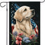 Bandera 4 de Julio 12x18" doble cara exterior