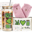 Set regalo temática pepinillos con vaso vidrio