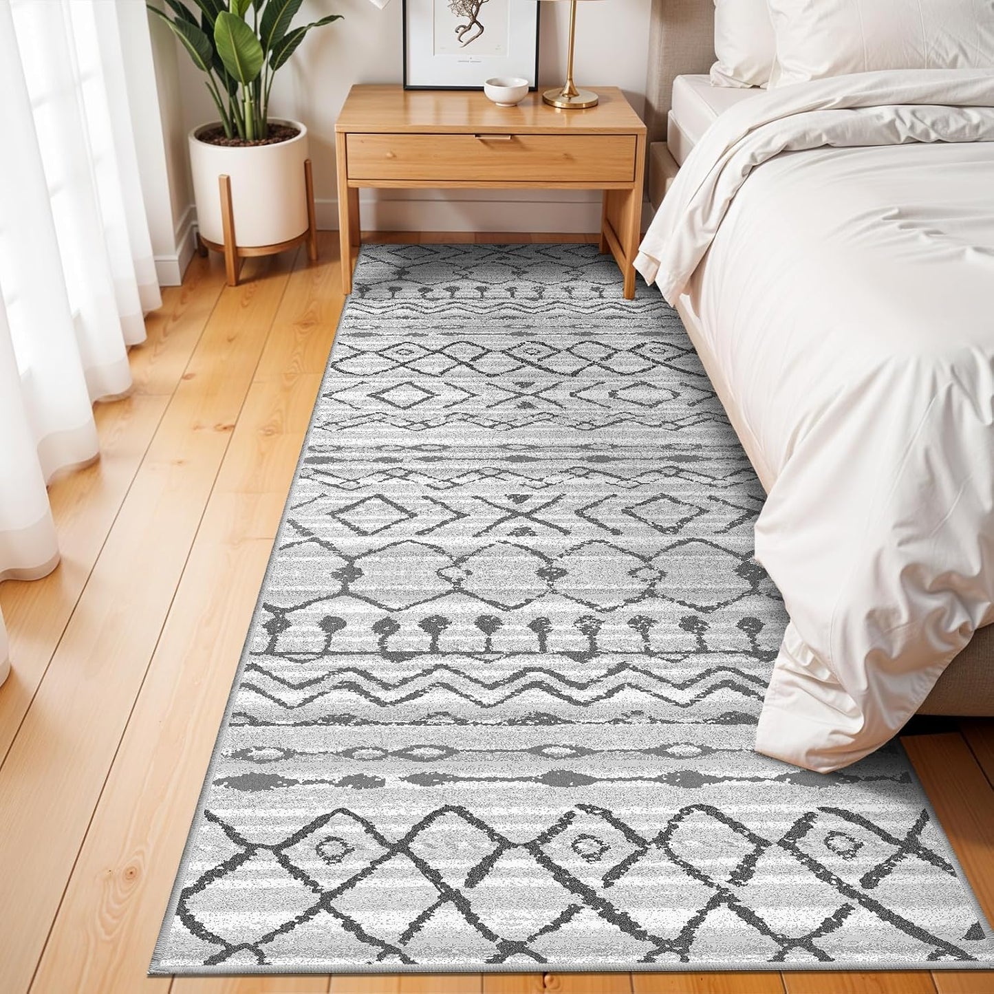 Alfombra pasillo cocina antideslizante resistente manchas suave