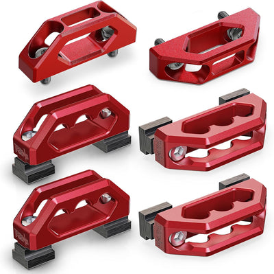 4 Pzas Anclajes Aluminio Riel Cama Gancho Amarre